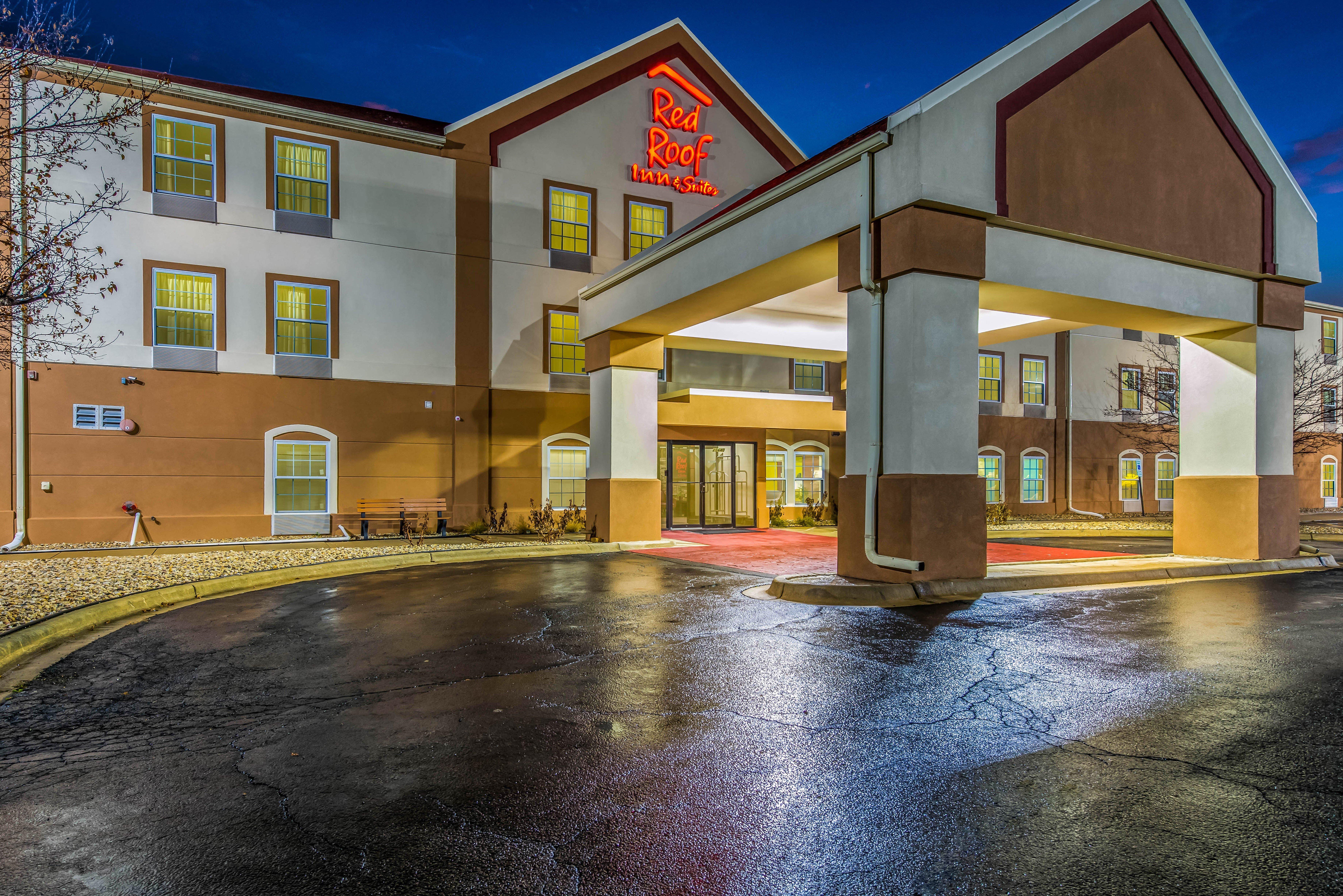 Red Roof Inn & Suites Monee Exterior foto